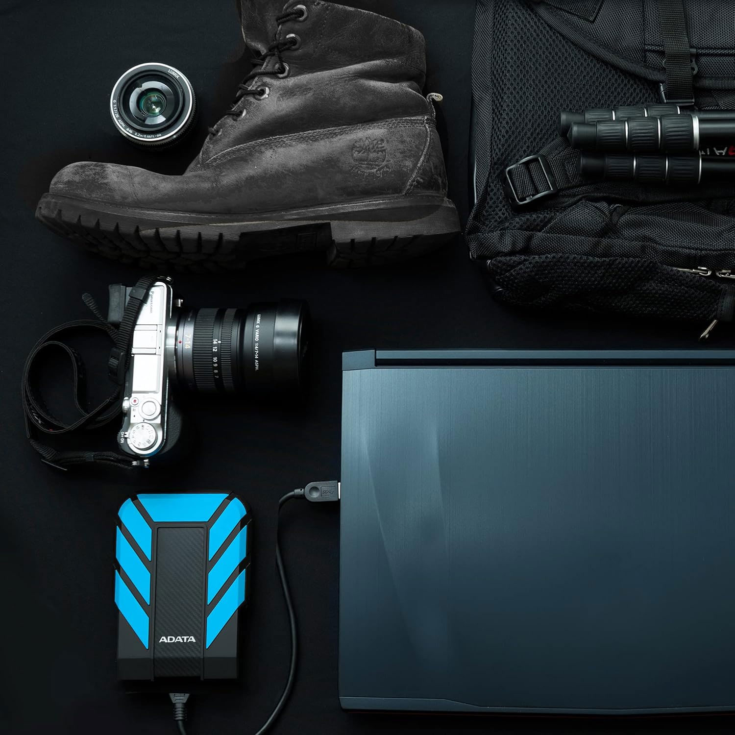 هارد اکسترنال ای دیتا مدل HD710 Pro ظرفیت یک ترابایت دارای رابط USB Type-A 3.0