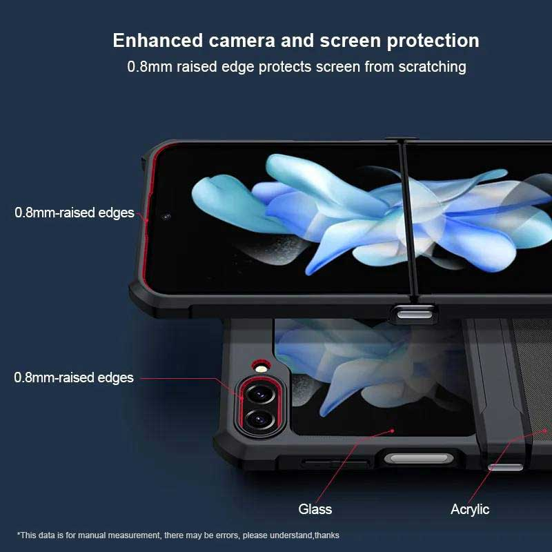 کاور اپیکوی مدل Xundd Beatle مناسب برای گوشی موبایل سامسونگ Galaxy Z Flip 5