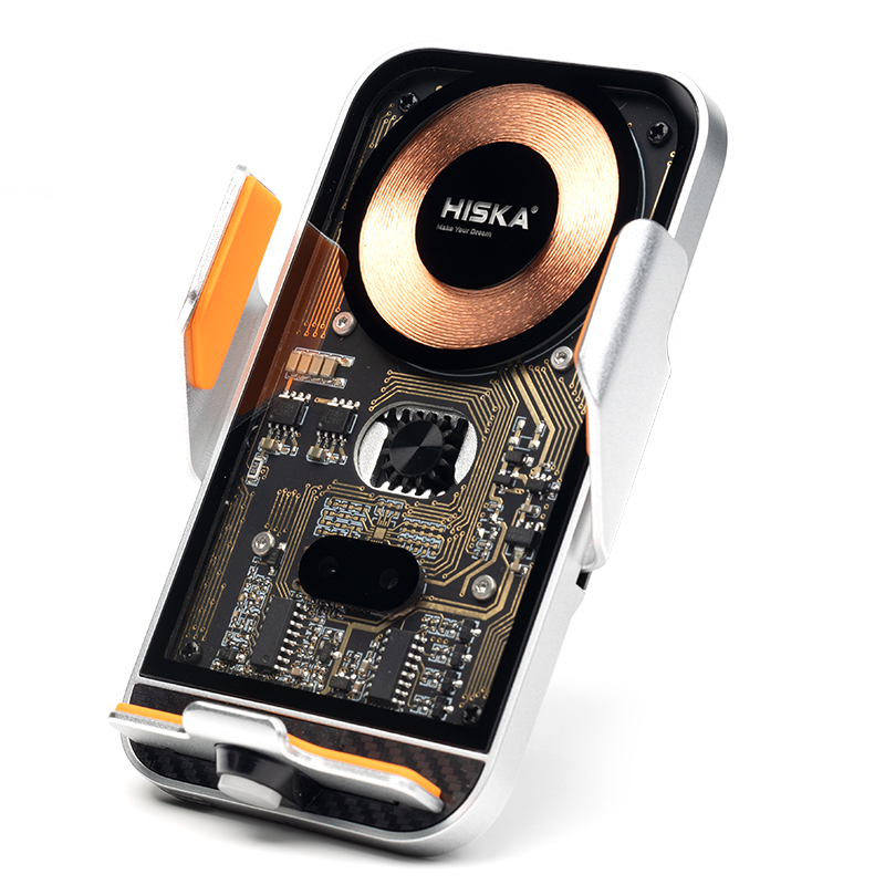 پایه نگهدارنده و شارژر بی سیم گوشی موبایل هیسکا مدل HK-2351W