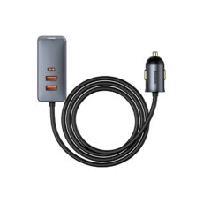 شارژر فندکی 120 وات بیسوس مدل CCBX-120C2X