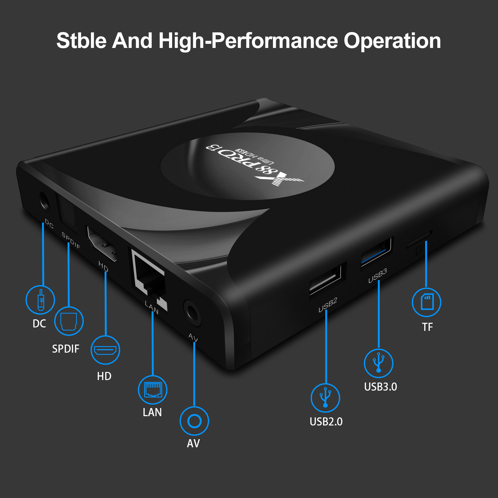 اندروید باکس ایکس‌88 مدل PRO 13 2/16GB