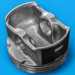 پیستون و گژن پین خودرو عظام مدل STD مناسب برای شاهین M15TC بسته ۴ عددی
