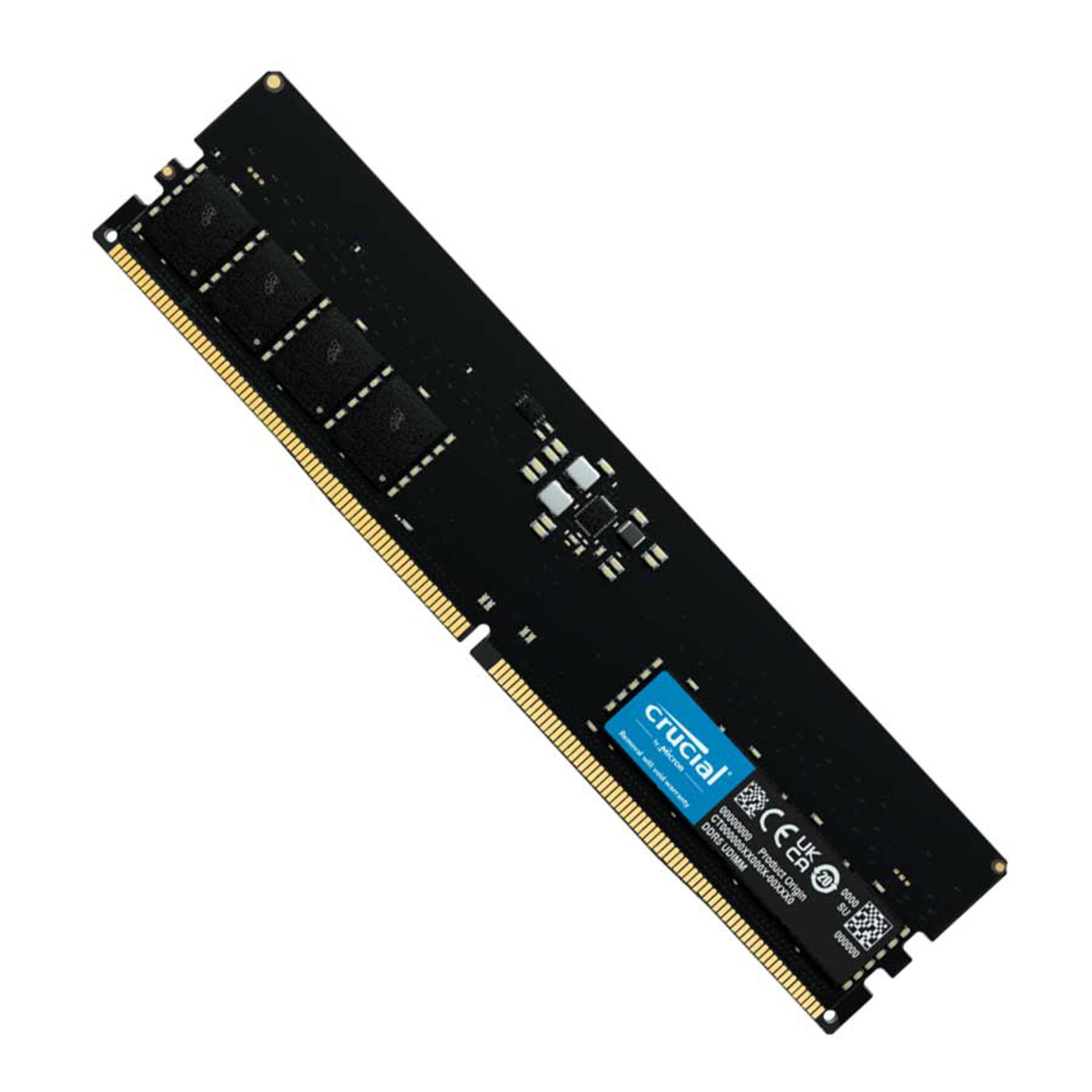 رم دسکتاپ DDR5 تک کاناله 4800 مگاهرتز CL40 کروشیال مدل CT32 ظرفیت 32 گیگابایت