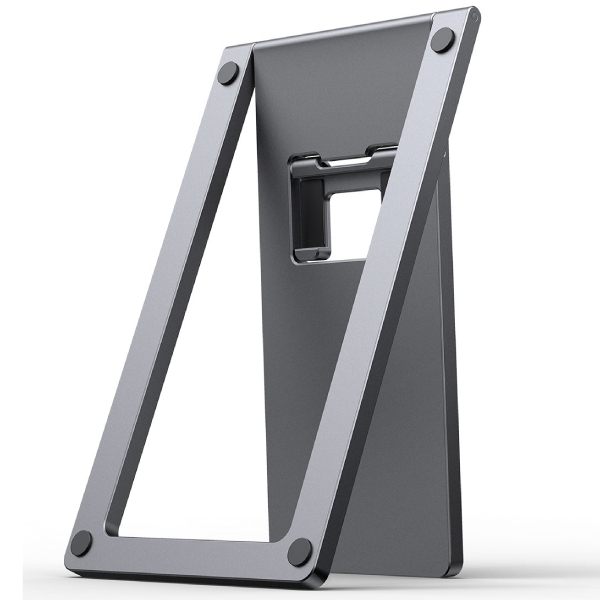 پایه نگهدارنده گوشی موبایل و تبلت بیسوس مدل Foldable Metal Desktop Holder LUKP000013
