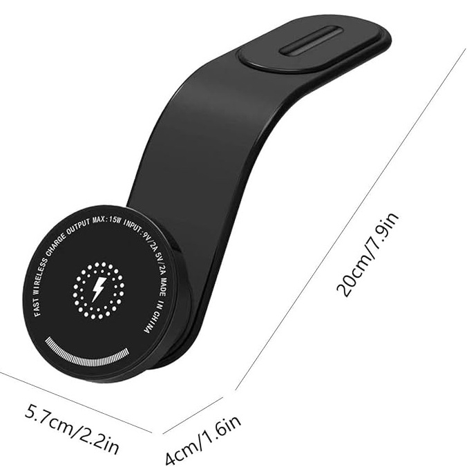 پایه نگهدارنده و شارژر بی سیم گوشی موبایل مدل MAGNETIC CHARGING