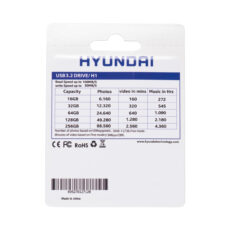 فلش مموری هیوندای مدل H1 3.2 ظرفیت 128 گیگابایت با رابط USB 3.2