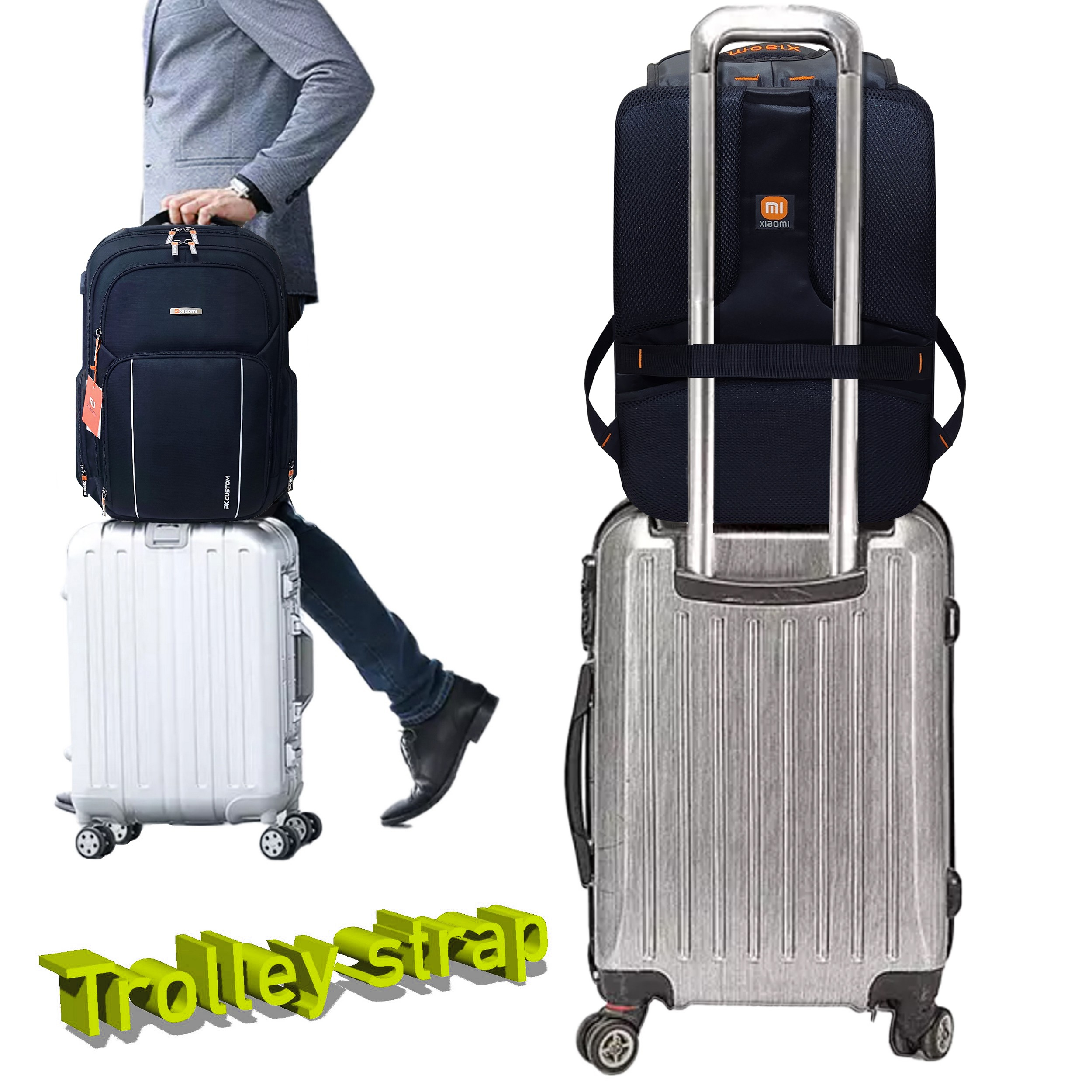 کوله پشتی لپ تاپ شیائومی مدل PK.C V2 مناسب برای لپ تاپ تا 17 اینچی