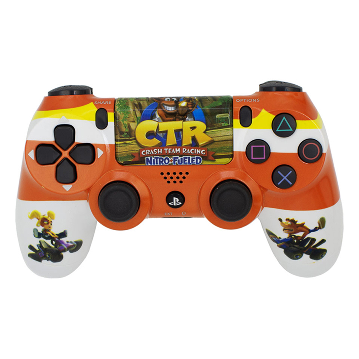 دسته بازی پلی استیشن 4 طرح کرش مدل DualShock4 crash