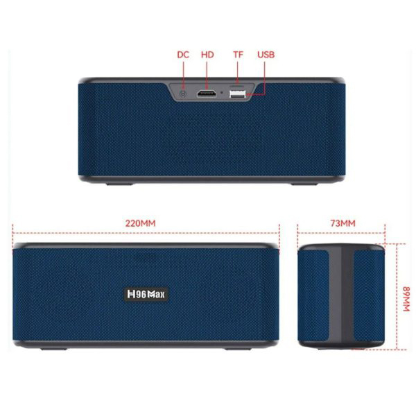 اندرویدباکس اچ 96 مدل max m7 4/32GB