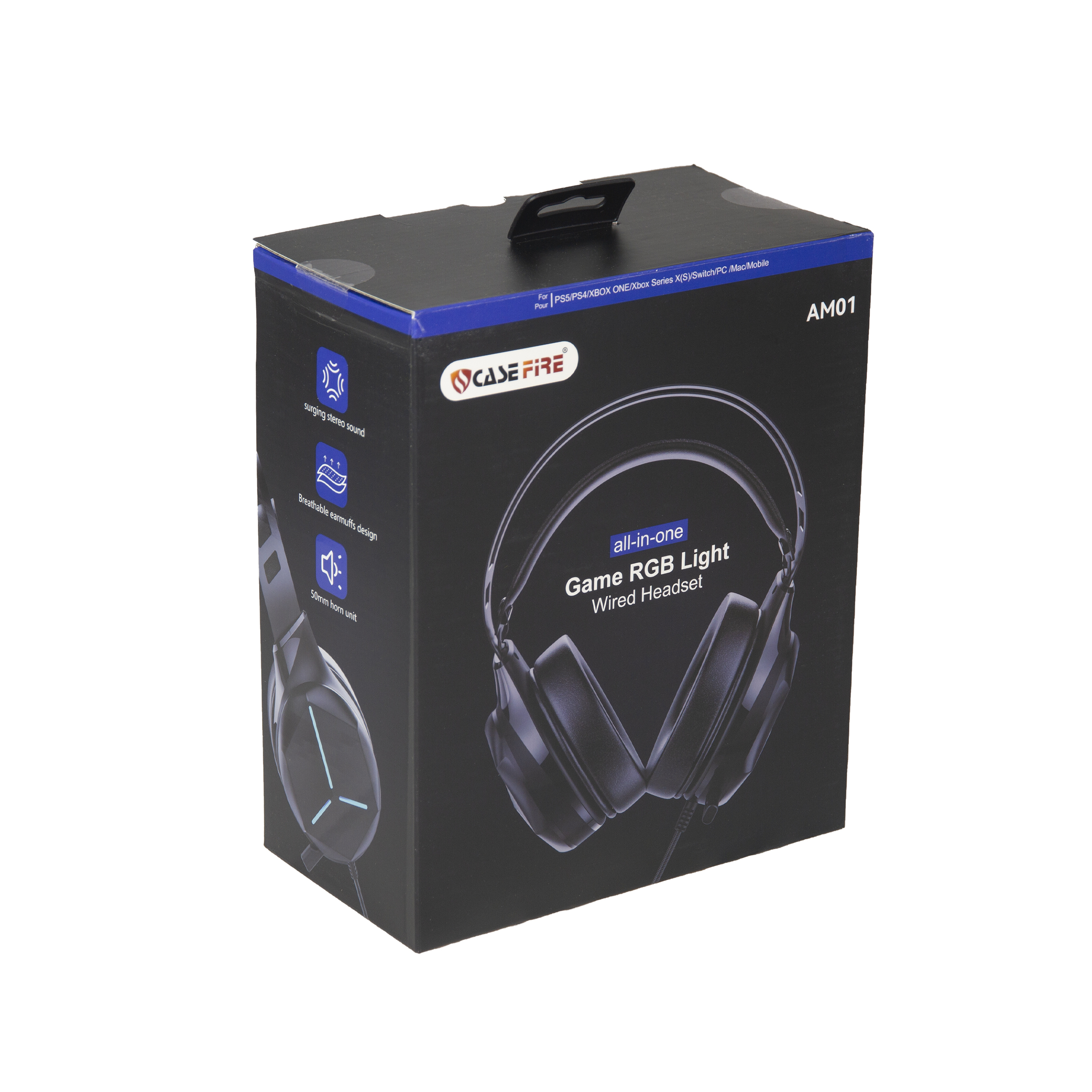 هدست مخصوص بازی کیس فایر مدل AM01 RGB