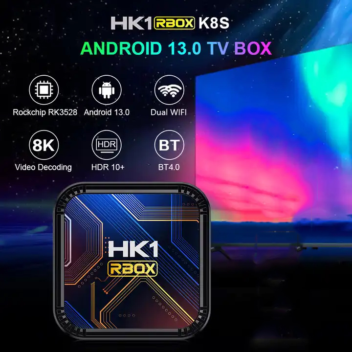 اندروید باکس اچ‌کی1 مدل HK1 K8S