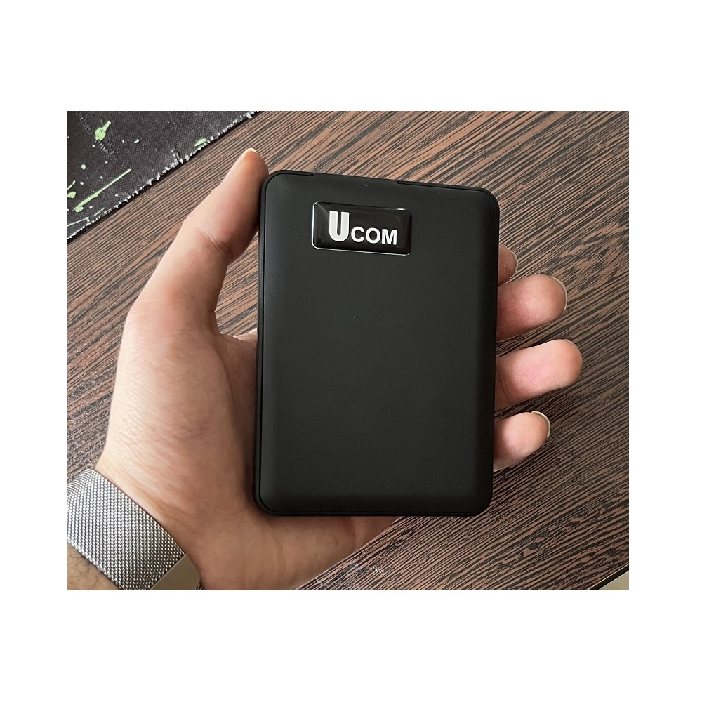 هارد اکسترنال یوکام مدل U3-1T ظرفیت یک ترابایت دارای رابط USB Type-A 3.2