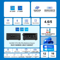 کامپیوتر کوچک ایسوس مدل NUC13ANHi5 -8-256