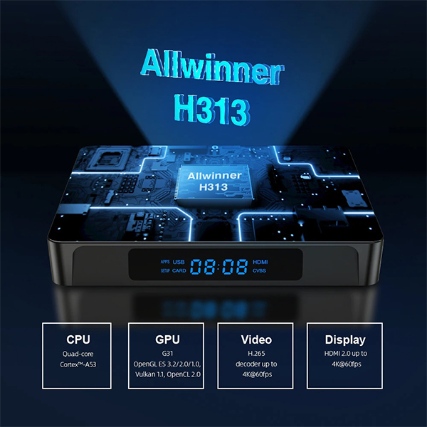اندروید باکس مدل X96Q Pro 2/16