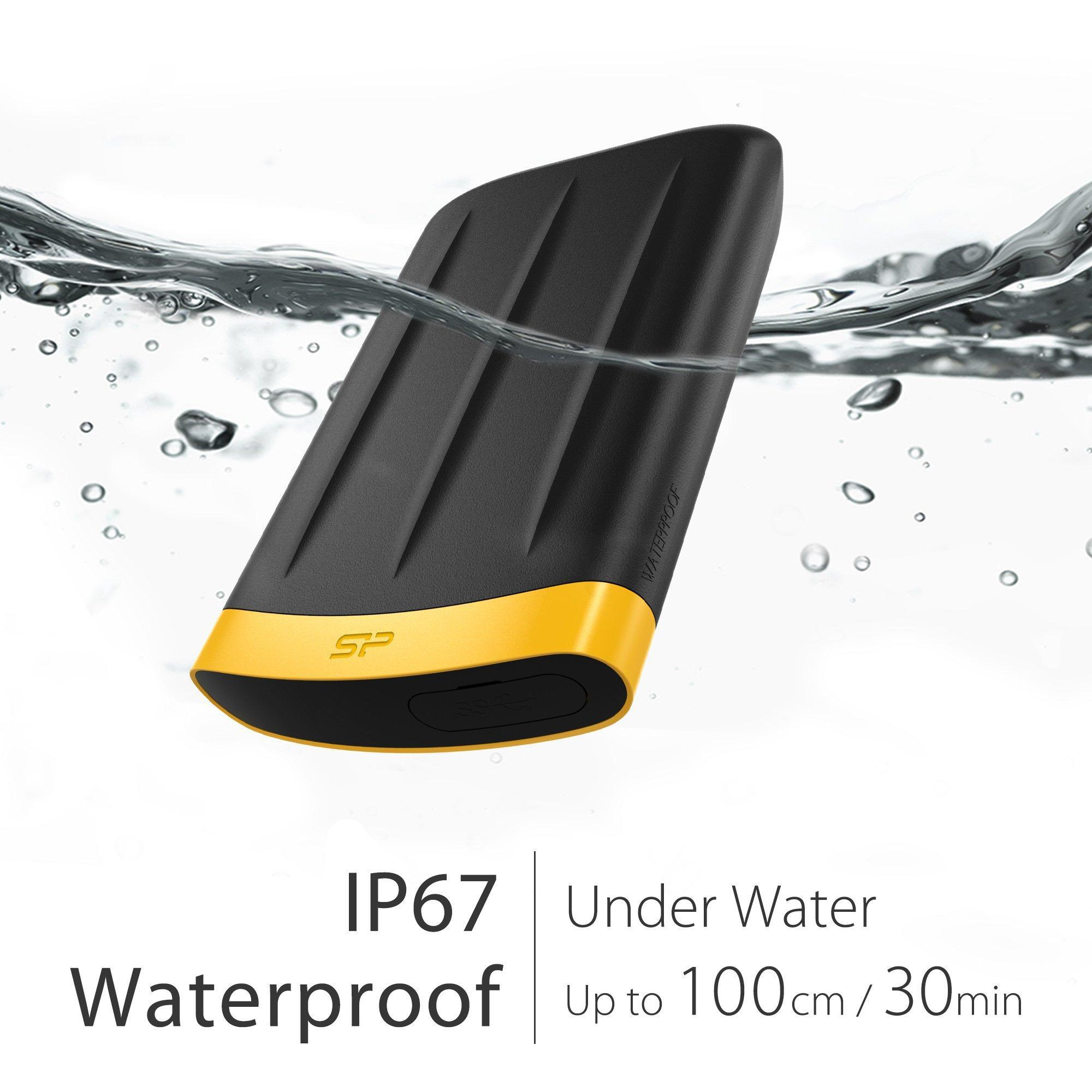 هارد دیسک اکسترنال سیلیکون پاور مدل Armor A65 ظرفیت 2 ترابایت