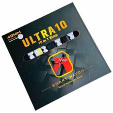 ساعت هوشمند مدل ULTRA 10 دارای قابلیت های کنترل موسیقی، کنترل سطح اکسیژن خون، مکالمه از طریق بلوتوث، پشتیبانی از زبان فارسی، قابلیت تغییر طرح ساعت یا تم ، بند فلزی