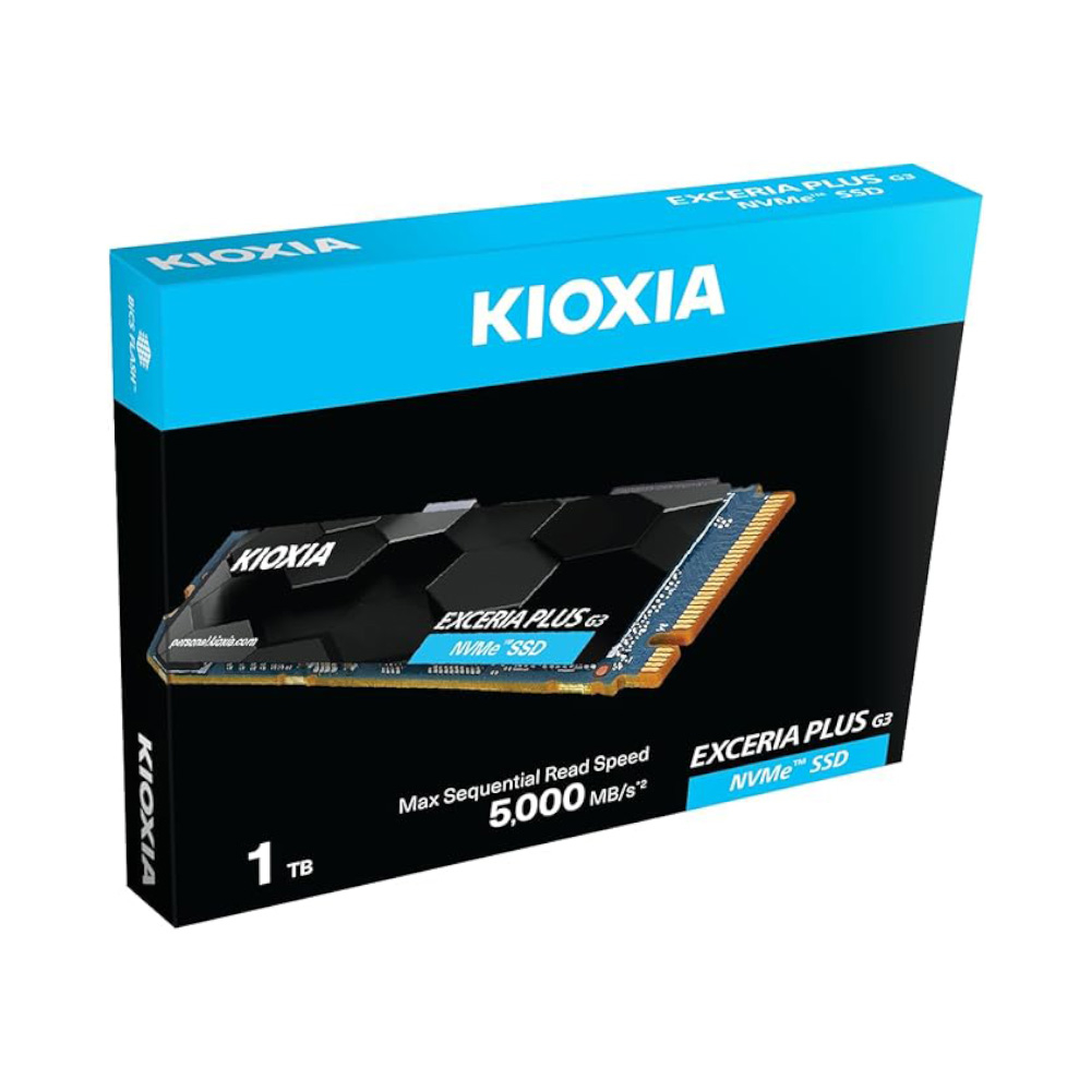 اس اس دی اینترنال کیوکسیا مدل EXCERIA PLUS G3-PCIe Gen4x4 ظرفیت 1 ترابایت