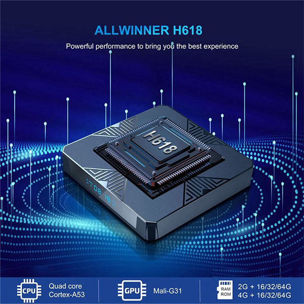 اندروید باکس مدل X98H 2/16GB