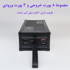 پاوربانک مدل Container ظرفیت 30000 میلی آمپر ساعت