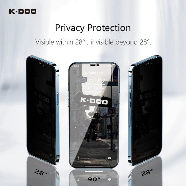 محافظ صفحه نمایش حریم شخصی کی-دوو مدل Pcy مناسب برای گوشی موبایل اپل iPhone 14 Plus / iPhone 13 Pro Max