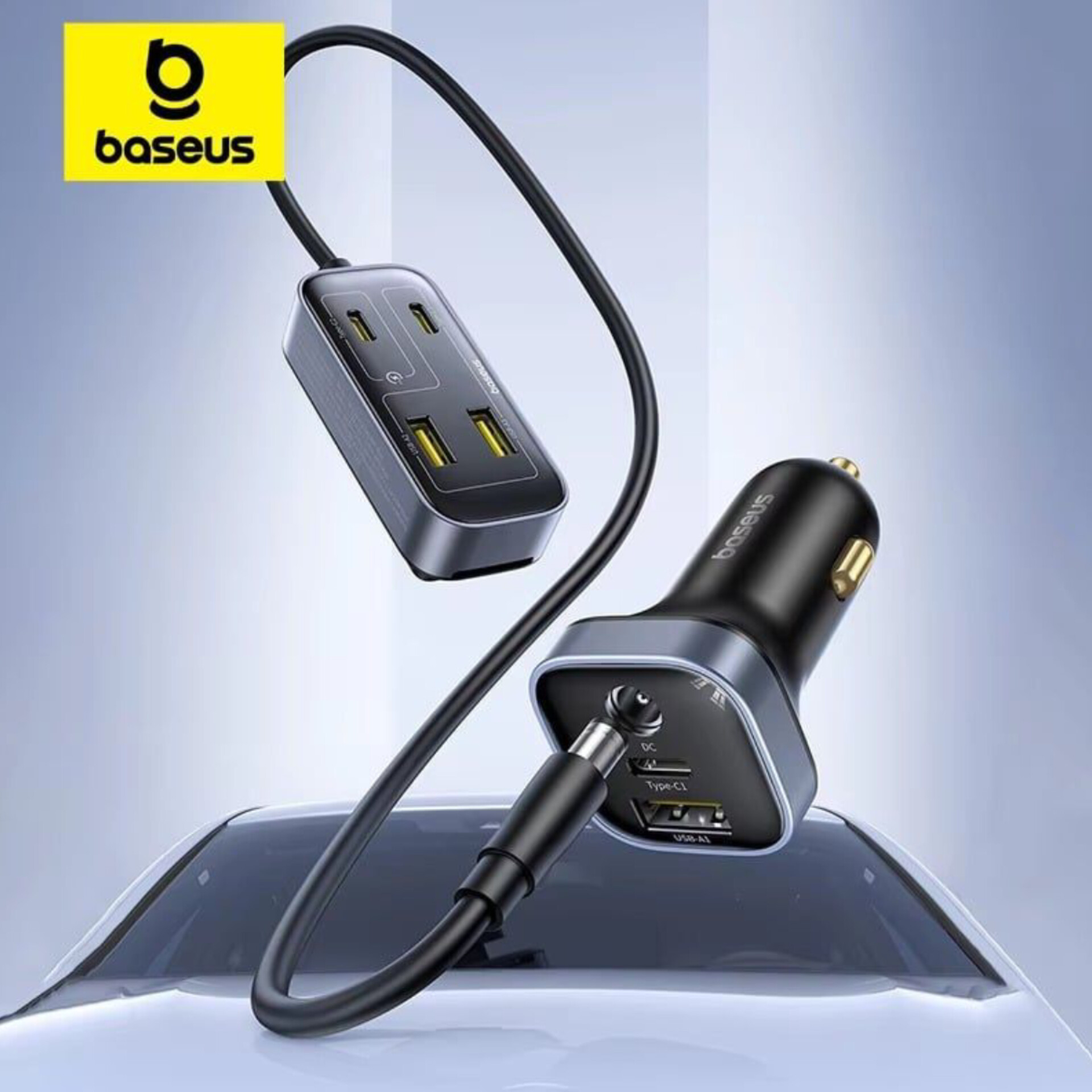 شارژر فندکی 110 وات بیسوس مدل L1