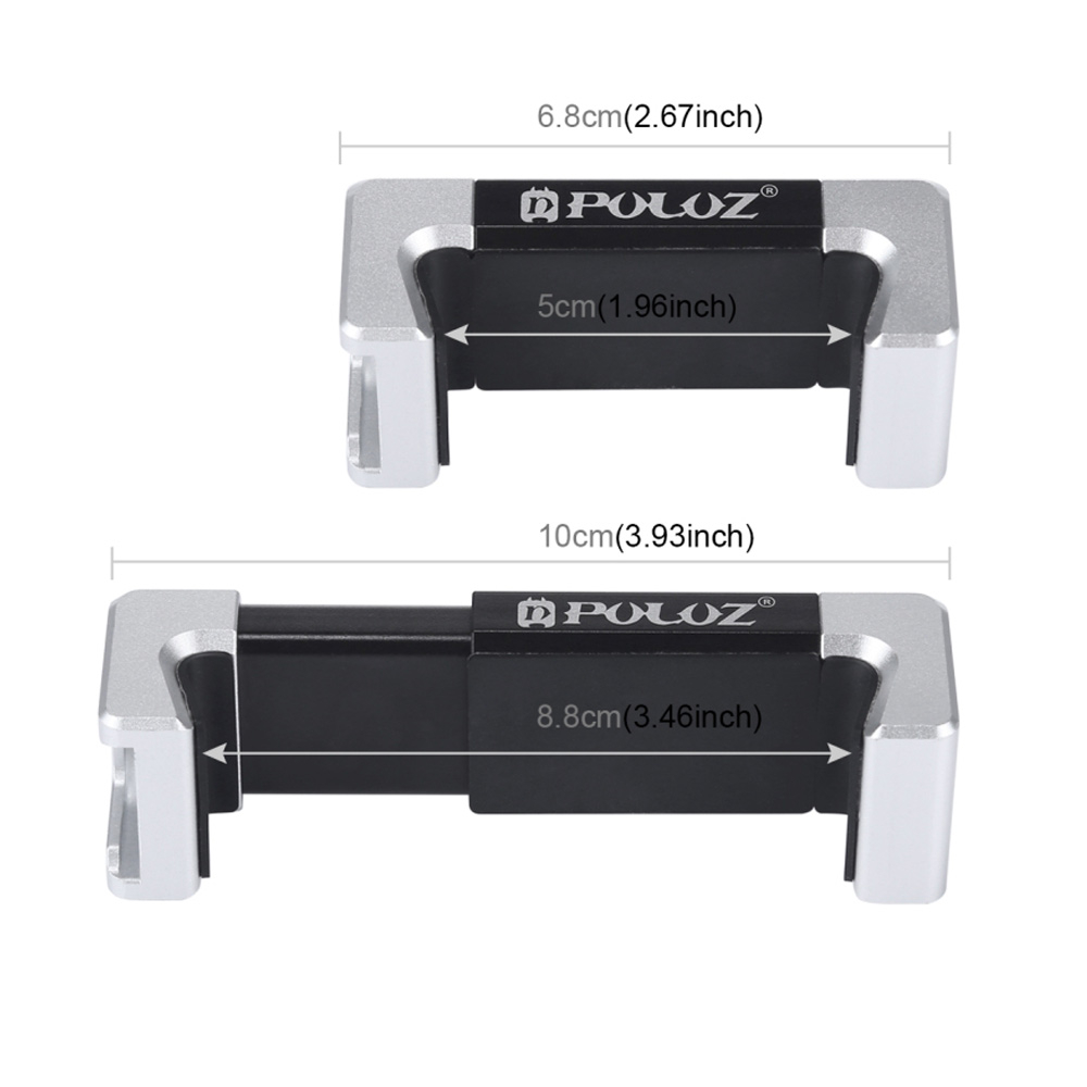 سه پایه نگهدارنده گوشی موبایل پلوز مدل Aluminum Alloy Clamp