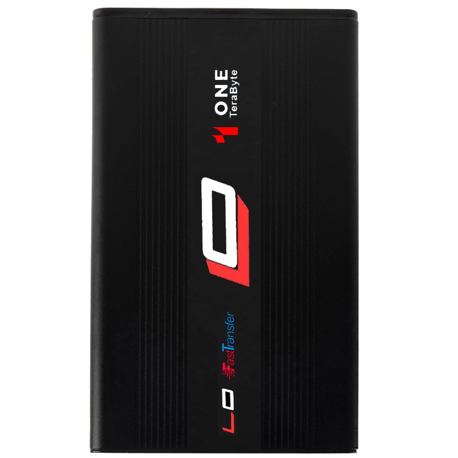 هارد دیسک اکسترنال اِلاُ مدل fast silver ظرفیت یک ترابایت