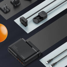 شارژر رومیزی 140 وات الدینیو مدل GaN A6140C