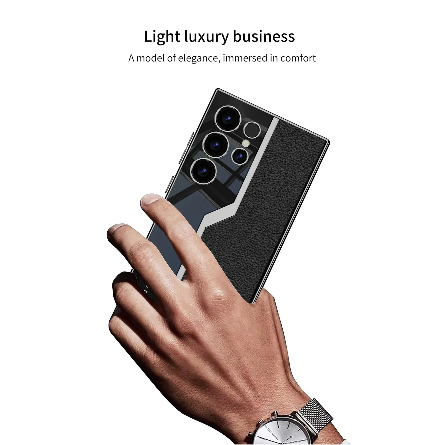 کاور مدل Elegance Shield مناسب برای گوشی موبایل سامسونگ Galaxy S24 Ultra