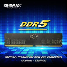 رم دسکتاپ DDR5 تک کاناله 4800 مگاهرتز کینگ مکس مدل KM-LD5 ظرفیت 8 گیگابایت