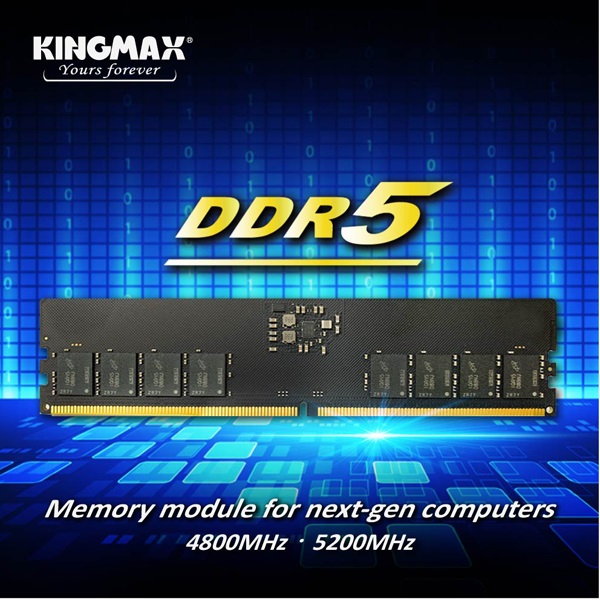 رم دسکتاپ DDR5 تک کاناله 4800 مگاهرتز کینگ مکس مدل KM-LD5 ظرفیت 8 گیگابایت