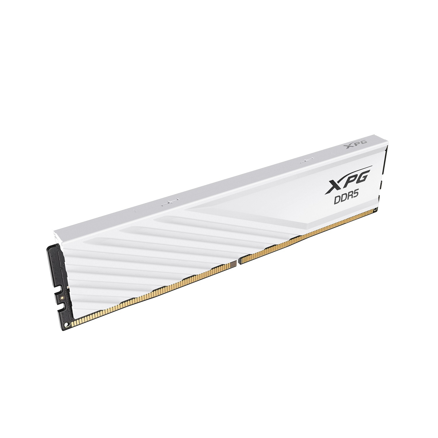 رم دسکتاپ DDR5 دو کاناله 5600مگاهرتز CL46 ایکس پی جی مدل LANCER BLADE WHITE ظرفیت 32 گیگابایت