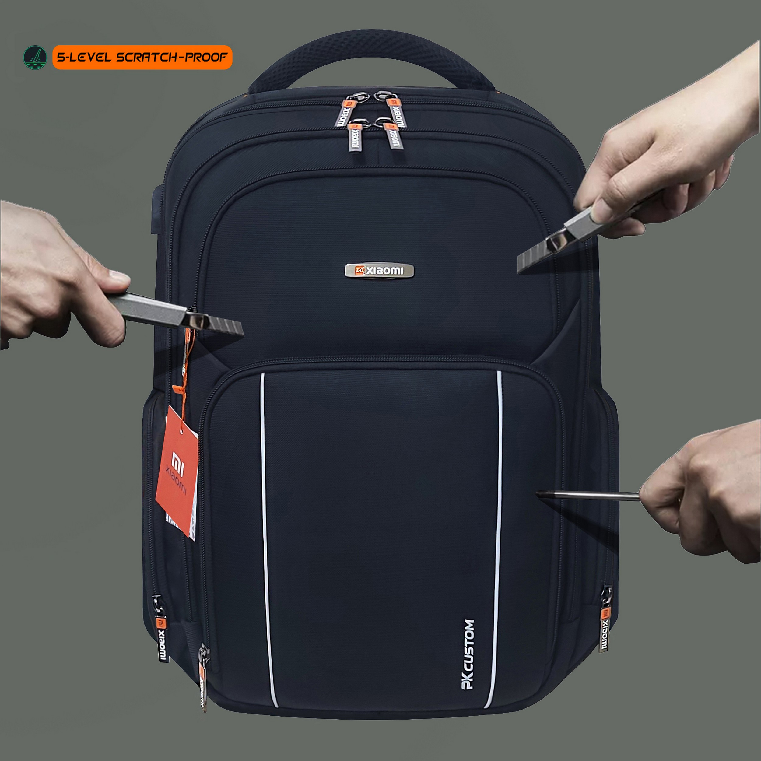 کوله پشتی لپ تاپ شیائومی مدل PK.C V2 مناسب برای لپ تاپ تا 17 اینچی