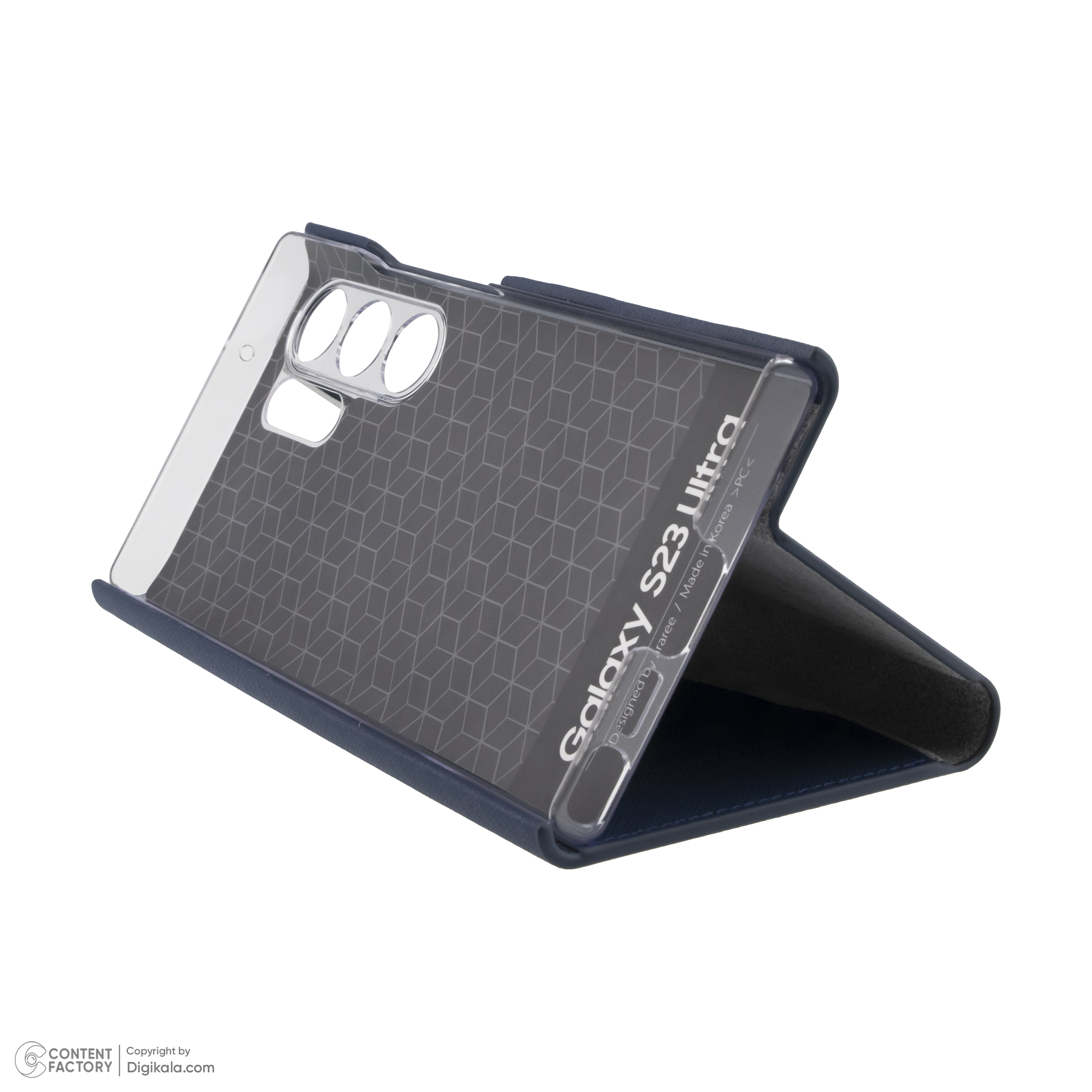 کیف کلاسوری آراری مدل Bonnet Stand مناسب برای گوشی موبایل سامسونگ Galaxy S23 Ultra