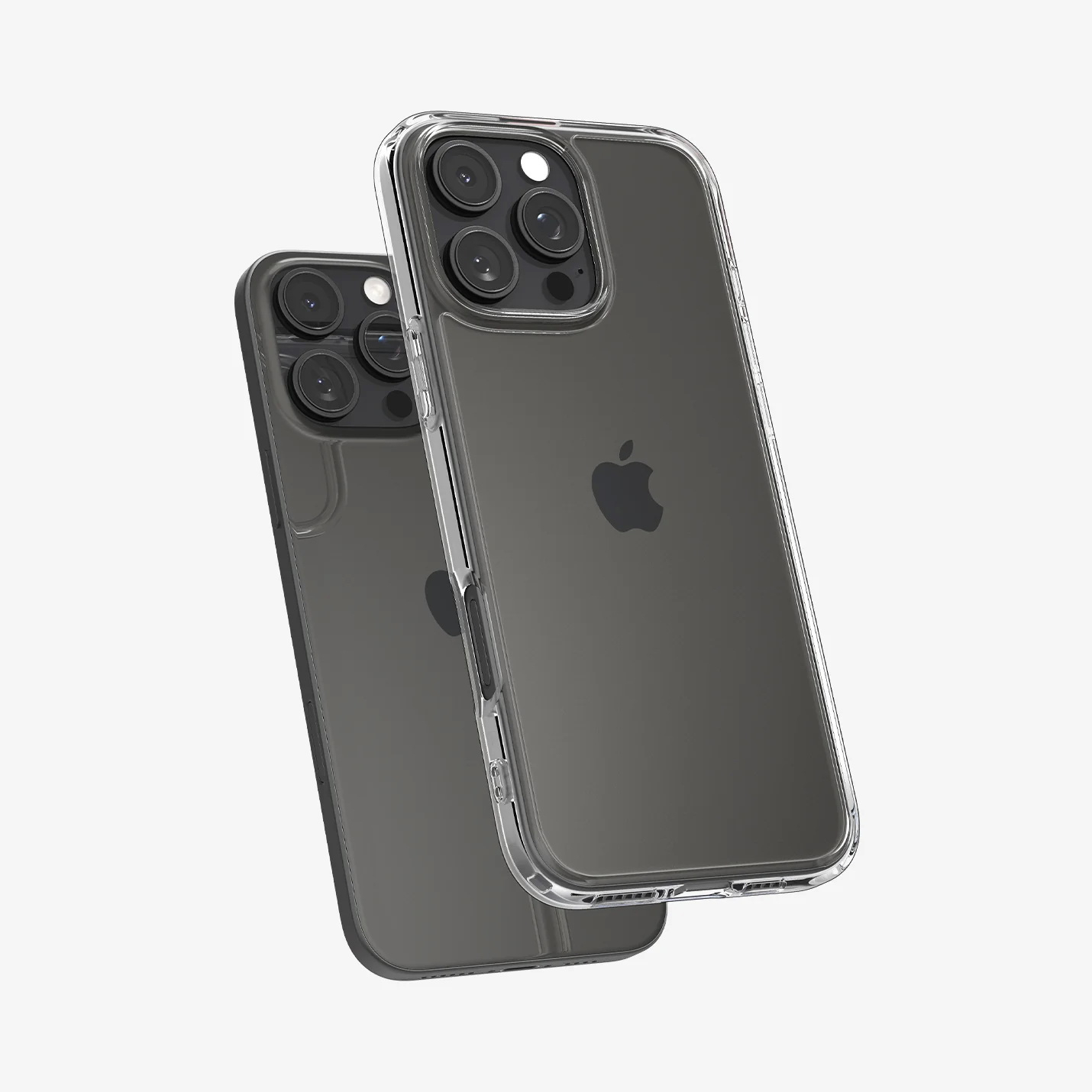 کاور اسپیگن مدل ultra hybrid clear مناسب برای گوشی موبایل اپل iphone 16pro