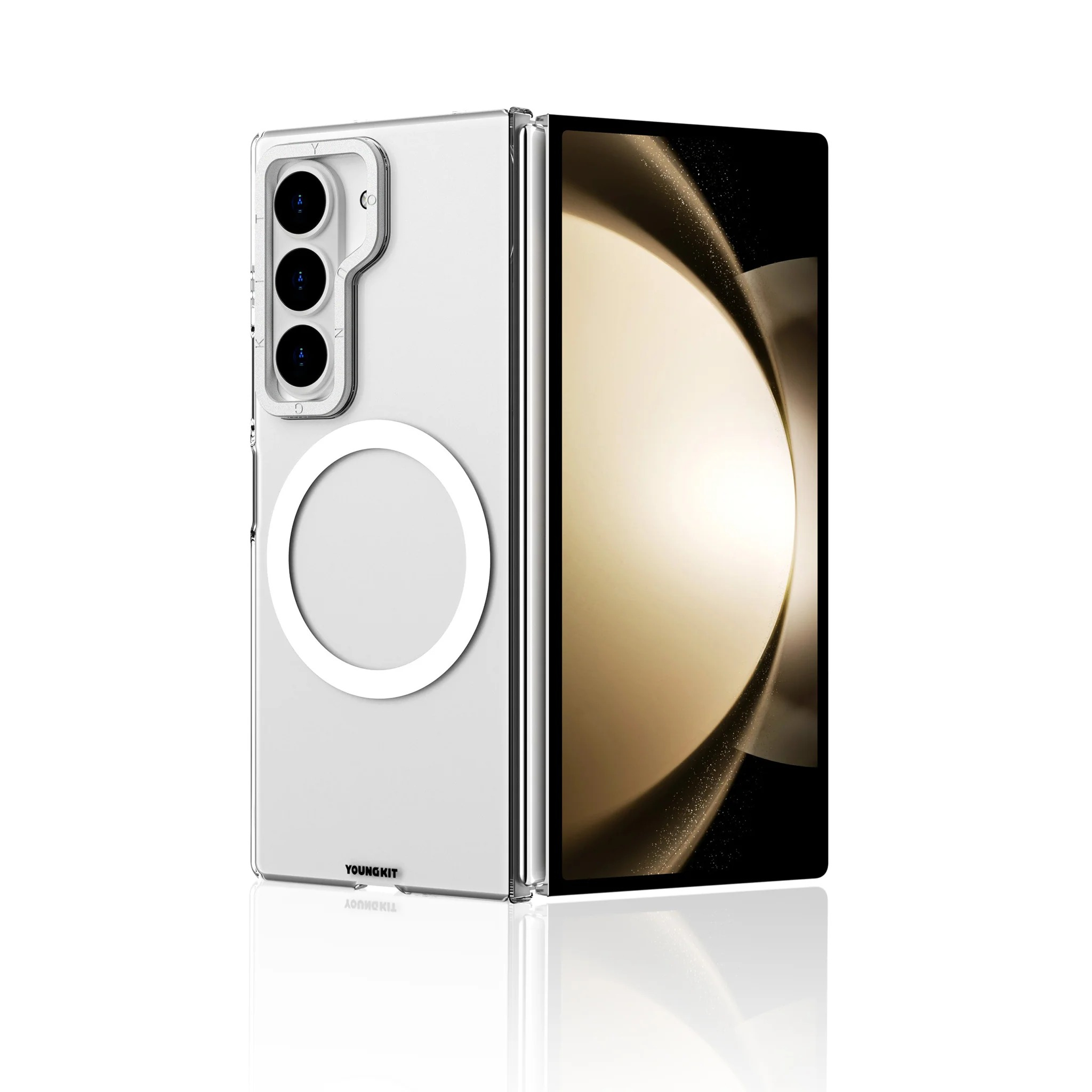 کاور یانگ کیت مدل Crystal Shield Magsafe002 مناسب برای گوشی موبایل سامسونگ Galaxy Z Fold 6