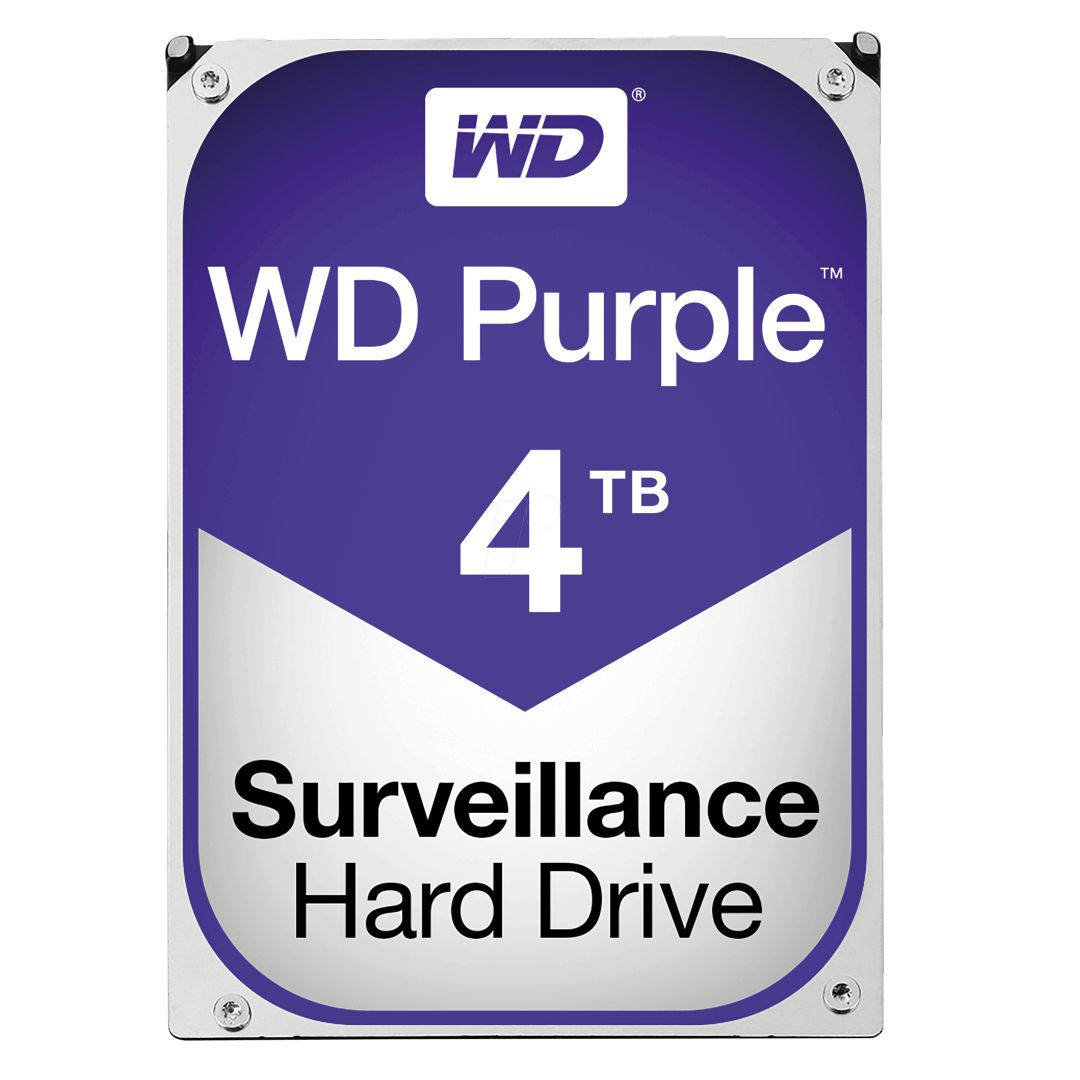 هارددیسک اینترنال وسترن دیجیتال مدل Purple WD40PURZ ظرفیت 4 ترابایت