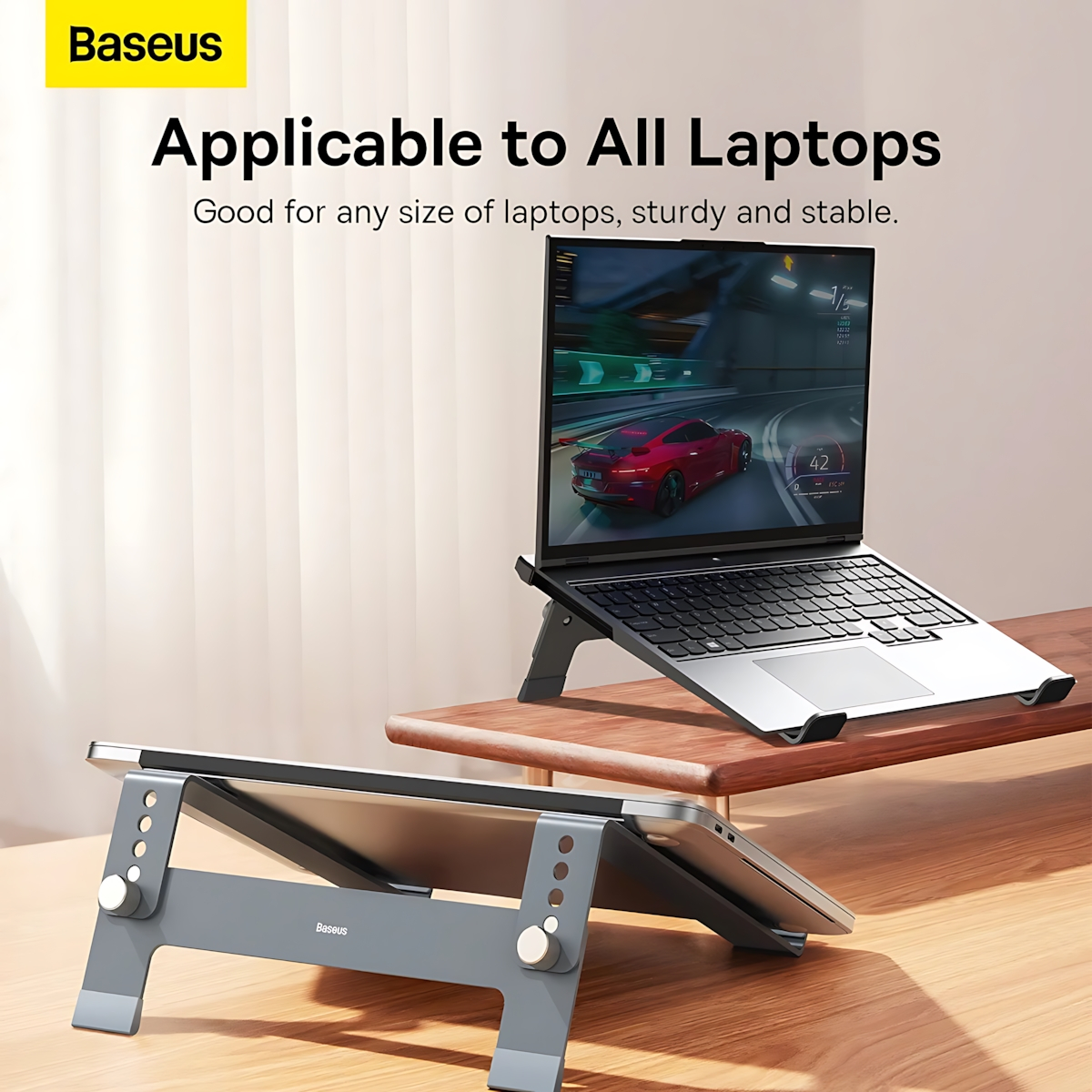 پایه نگهدارنده لپ تاپ بیسوس مدل BS-UltraStable