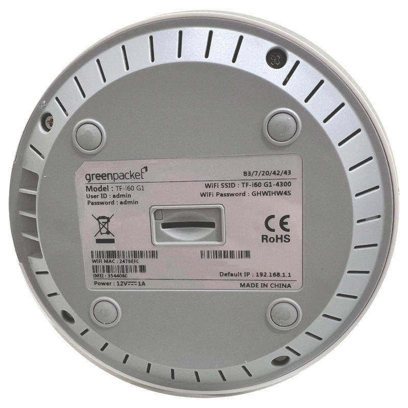 مودم 4G/TD-LTE سپنتا مدل TF-i60 G1به همراه سیمکارت و 1500 گیگابایت اینترنت یکساله