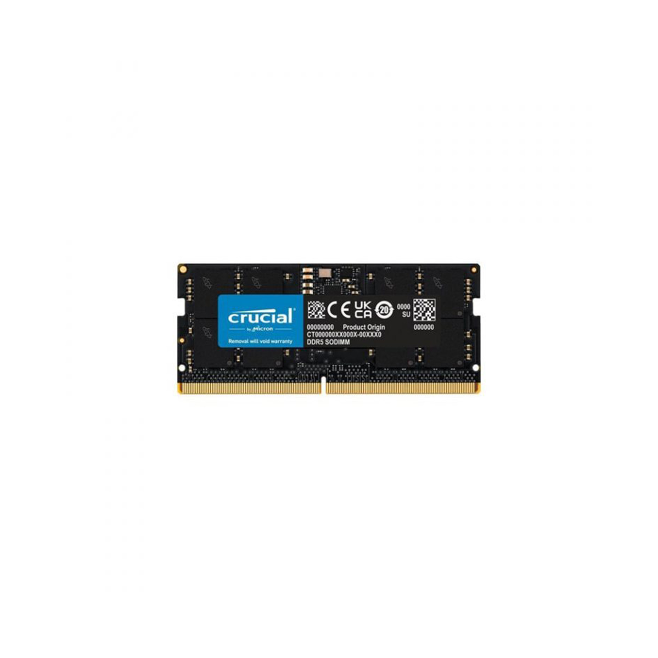 رم لپ تاپ DDR5 تک کاناله 5600 مگاهرتز CL46 کروشیال مدل CT8 ظرفیت 32 گیگابایت