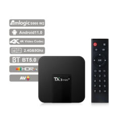 اندروید باکس تی ایکس تری 32/4GB مدل Mini به همراه کیبورد بی سیم