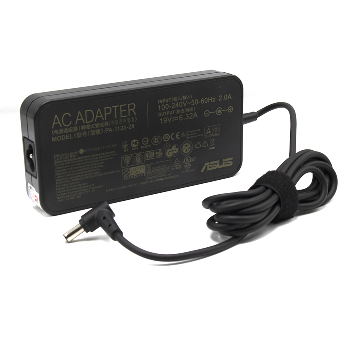 شارژر لپ تاپ 19 ولت 6.32 آمپر ایسوس مدل PA-1121-28