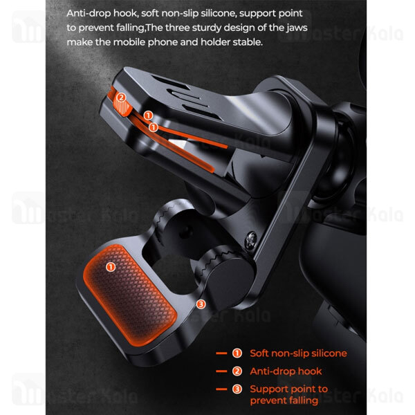 پایه نگهدارنده و شارژر بی سیم گوشی موبایل جوی روم مدل JR-ZS216