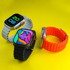 ساعت هوشمند  49 میلی متری ورنا مدل T49 Ultra با بند فلزی به همراه 2 بند اضافه و شارژر