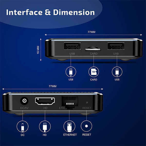 اندروید باکس مدل X98Q 2-16