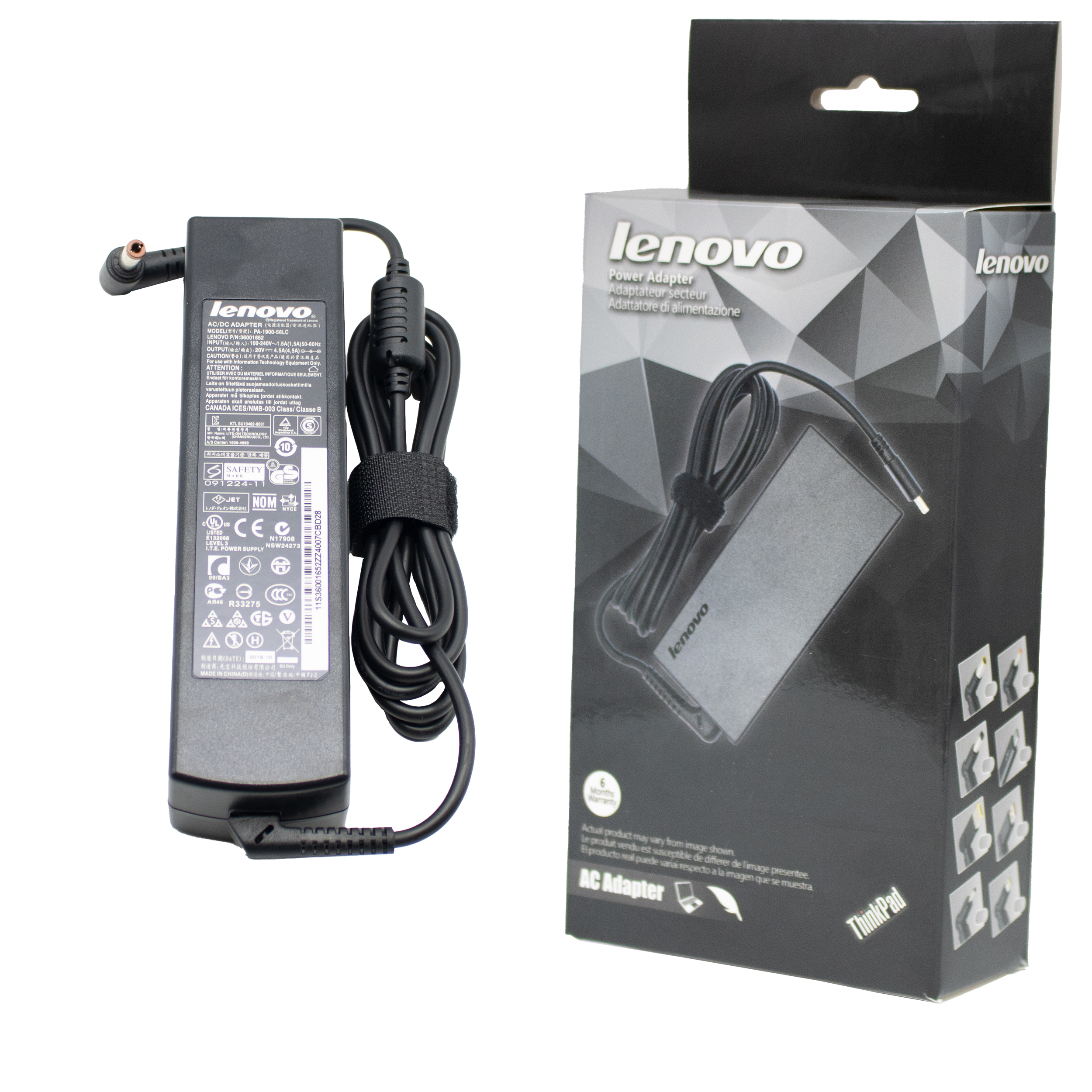 شارژر لپ تاپ 20 ولت 4.5 آمپر لنوو مدل PA-1900-56LC