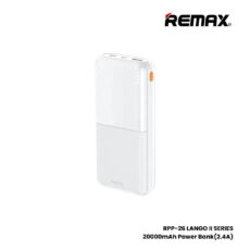 پاوربانک ریمکس مدل RPP-26 ظرفیت 20000 میلی آمپر ساعت