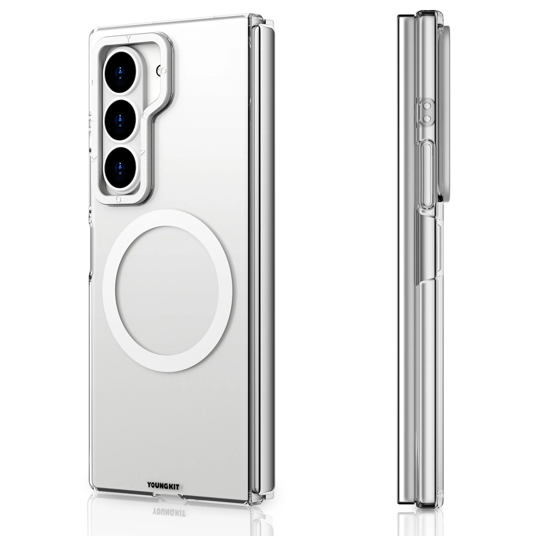 کاور یانگ کیت مدل Crystal Shield Magsafe002 مناسب برای گوشی موبایل سامسونگ Galaxy Z Fold 6