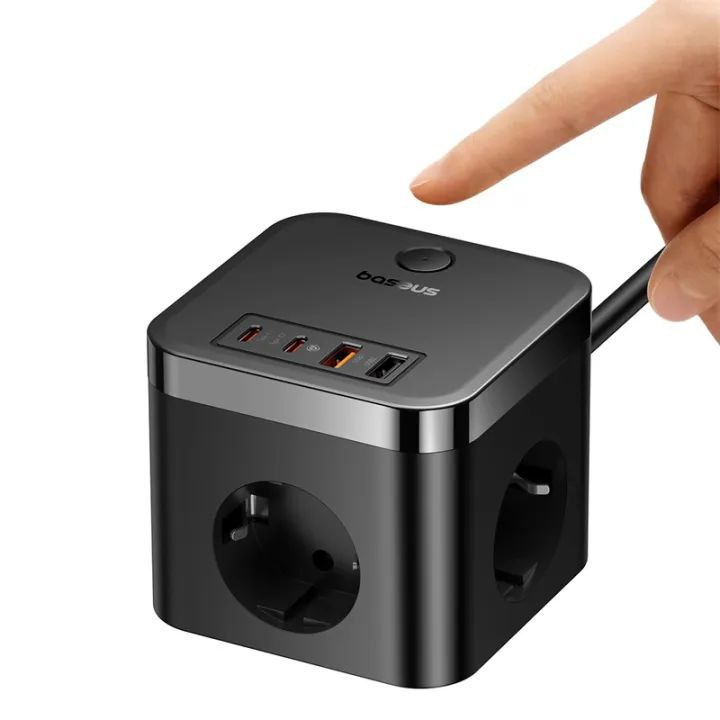 شارژر رومیزی 30 وات بیسوس مدل PowerCombo BPS30-3E