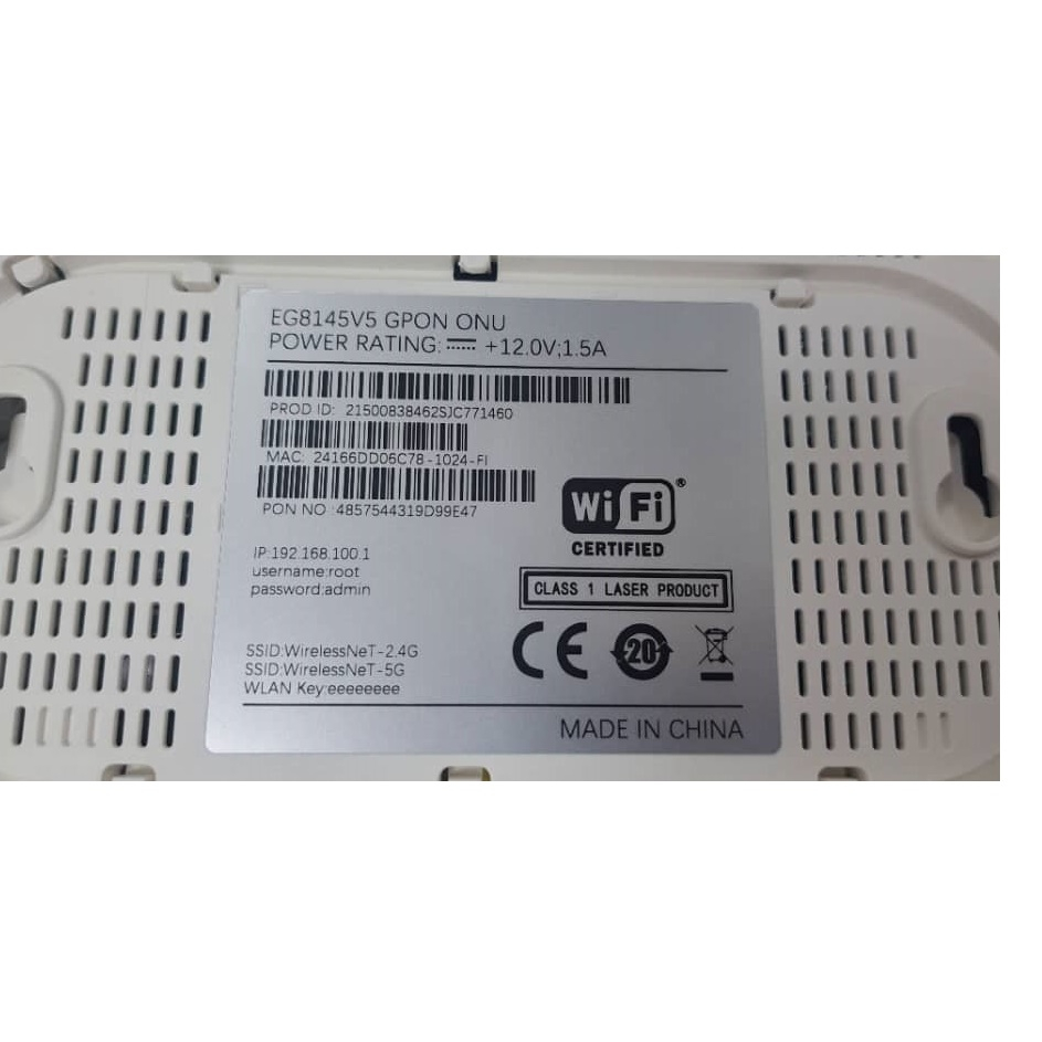 مودم فیبر نوری مدل EG8145V5